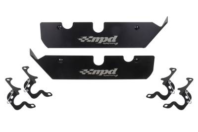 MPD RACING - MPD RACING MPD18001 Spark Plug Guards Complete Set Black