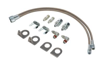 Allstar Performance - Allstar Performance ALL42048 Brake Line Kit Drag Wilwood Or Strange