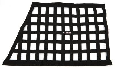 Allstar Performance - Allstar Performance ALL10293 Window Net Ribbon Style Angled Black Non-SFI