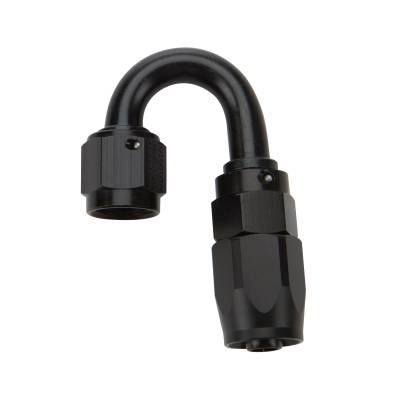 Allstar Performance - Allstar Performance ALL49386 Reusable Hose End Black 180-DEGElbow -16