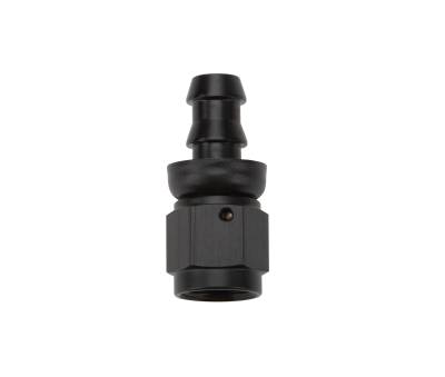 Allstar Performance - Allstar Performance ALL49412 Pushlock Hose End Black Straight -6
