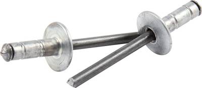 Allstar Performance - Allstar Performance ALL18086 Med Hd Rivet Silver 250Pc Multi Grip
