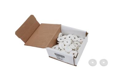 Allstar Performance - Allstar Performance ALL18846-50 Body Bolt Washer Plastic White 50pk