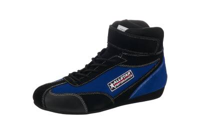 Allstar Performance - Allstar Performance ALL918224 Driving Shoes Black/Blue SFI3.3/5 Pro Series 8.0