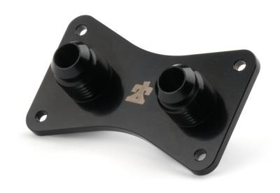 Ti22 PERFORMANCE - Ti22 Performance TIP5575 Bulkhead Dash Plate -6 Male Fittings Both Sides