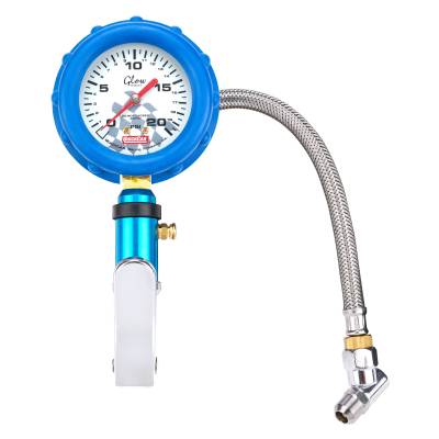 QUICKCAR RACING PRODUCTS - QuickCar Racing Products QRP56-222 Tire Inflator 0-20psi Glow