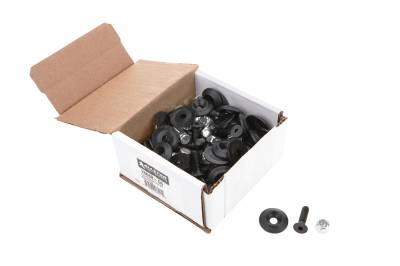 Allstar Performance - Allstar Performance ALL18680-50 Countersunk Bolt Kit Black 50pk