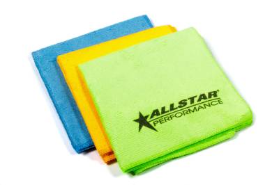 Allstar Performance - Allstar Performance ALL12008 Microfiber Towels 3Pc 12" x 12"