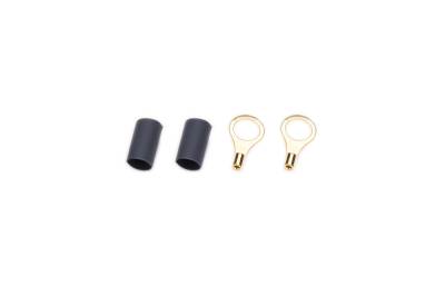 QUICKCAR RACING PRODUCTS - QuickCar Racing Products QRP57-461 Ring Terminal 5/16"1822 Ga w/Heat Shrink Pair