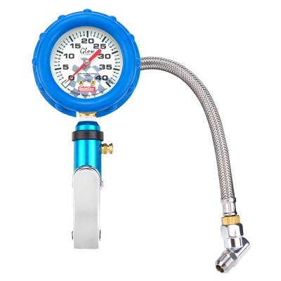 QUICKCAR RACING PRODUCTS - QuickCar Racing Products QRP56-242 Tire Inflator 0-40psi Glow