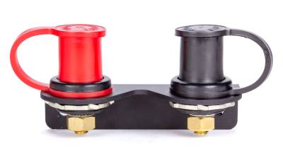 QUICKCAR RACING PRODUCTS - QuickCar Racing Products QRP57-719 Battery Charging Posts Pair w/Bent Mnt Brkt