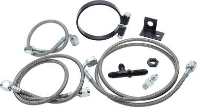 Allstar Performance - Allstar Performance ALL42058 Rear End Brake Line Kit LM 62" Aftermarket Clp