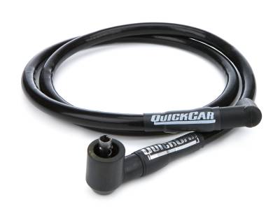 QUICKCAR RACING PRODUCTS - QuickCar Racing Products QRP40-487 Coil Wire Black 48" HEI/Socket