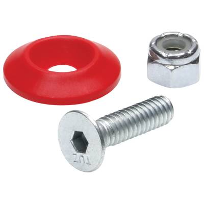 Allstar Performance - Allstar Performance ALL18682 Countersunk Bolt Kit Red 10Pc