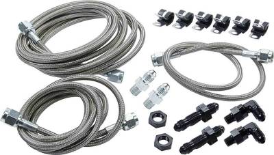 Allstar Performance - Allstar Performance ALL42062 Front End Brake Line Kit LM Aftermarket Calipers