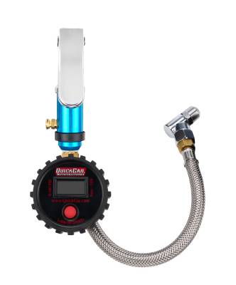 QUICKCAR RACING PRODUCTS - QuickCar Racing Products QRP56-270 Tire Inflator 0-100PSI Digital