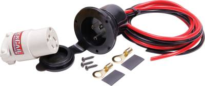QUICKCAR RACING PRODUCTS - QuickCar Racing Products QRP57-723 Remote Outlet for Oil Heater/Battery Charger