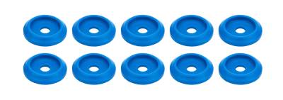 Allstar Performance - Allstar Performance ALL18848 Body Bolt Washer Plastic Blue 10Pc