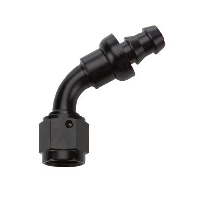 Allstar Performance - Allstar Performance ALL49444 Pushlock Hose End Black 60-DEG Elbow -10
