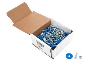 Allstar Performance - Allstar Performance ALL18683-50 Countersunk Bolt Kit Blue 50pk