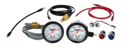 Allstar Performance - Allstar Performance ALL80080 2 Gauge Kit OP/WT No Plate