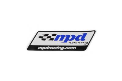 MPD RACING - MPD Racing MPD012 MPD Decal Sticker 3.5" x 10"