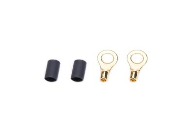 QUICKCAR RACING PRODUCTS - Quickcar Racing Products QRP57-463 Ring Terminal 5/16" 10/12G w/Heat Shrink Pair