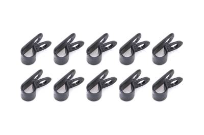 QUICKCAR RACING PRODUCTS - QuickCar Racing Products QRP66-810 Adel Line Clamps Nylon 1/4" 10pk