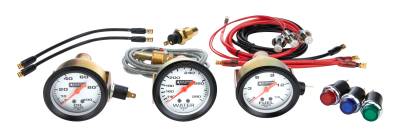 Allstar Performance - Allstar Performance ALL80082 3 Gauge Kit OP/WT/FP NO PLATE