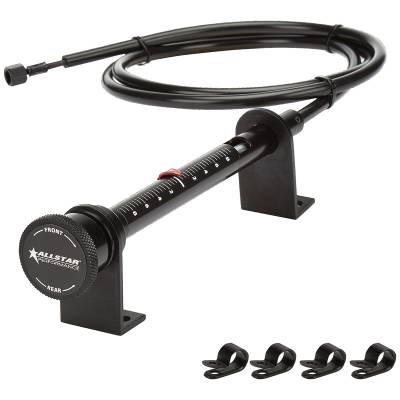 Allstar Performance - Allstar Performance ALL42073 Brake Bias Adjuster Short 3/8" Black