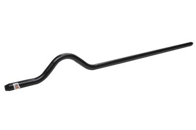 Ti22 PERFORMANCE - Ti22 Performance TIP3101-49 S-Bend Chromoly Steering Rod 49" Black