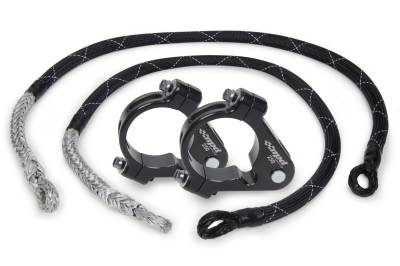 MPD RACING - MPD RACING MPD10500 Axle Tether Pair w/2.5" Clamps