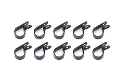QUICKCAR RACING PRODUCTS - QuickCar Racing Products QRP66-814 Adel Line Clamps Nylon 1/2" 10pk