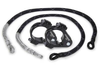 MPD RACING - MPD RACING MPD10501 Axle Tether Pair w/2.38" Clamps