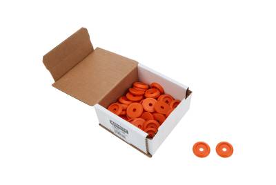 Allstar Performance - Allstar Performance ALL18849-50 Body Bolt Washer Plastic Orange 50pk