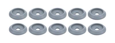 Allstar Performance - Allstar Performance ALL18850 Body Bolt Washer Plastic Silver 10Pc