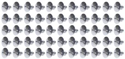 Ti22 PERFORMANCE - Ti22 Performance TIP8108-50 Large Head Dzus Buttons .500 Long 50Pc