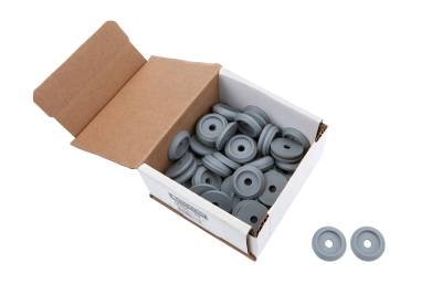 Allstar Performance - Allstar Performance ALL18850-50 Body Bolt Washer Plastic Silver 50pk