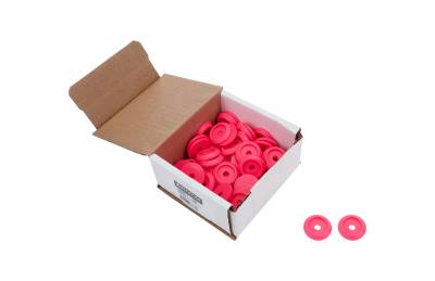 Allstar Performance - Allstar Performance ALL18851-50 Body Bolt Washer Plastic Pink 50pk