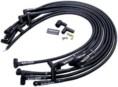 Allstar Performance - Allstar Performance ALL81370 Spark Plug Race Wire Set Under Header w/Sleeve
