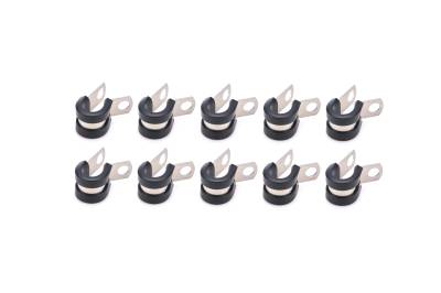 QUICKCAR RACING PRODUCTS - QuickCar Racing Products QRP66-832 Adel Line Clamps Alum 3/8" 10pk