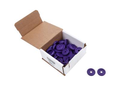 Allstar Performance - Allstar Performance ALL18852-50 Body Bolt Washer Plastic Purple 50pk
