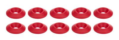 Allstar Performance - Allstar Performance ALL18692 Countersunk Washer Red 10Pc