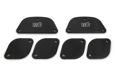 Ti22 PERFORMANCE - Ti22 Performance TIP5120 Exhaust Port Blockoffs Aluminum Spread Port