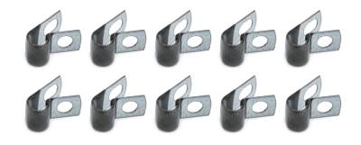 QUICKCAR RACING PRODUCTS - QuickCar Racing Products QRP66-850 Alum Line Clamps 1/4" 10pk