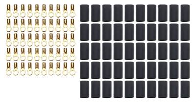 QUICKCAR RACING PRODUCTS - QuickCar Racing QRP57-476-50 Ring Terminal #6 16-22 Ga w/Heat Shrink 50Pc