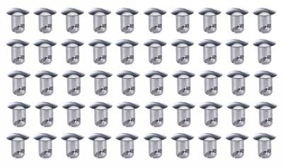 Ti22 PERFORMANCE - Ti22 Performance TIP8130-50 Oval Head Buttons .450 Long 50Pc
