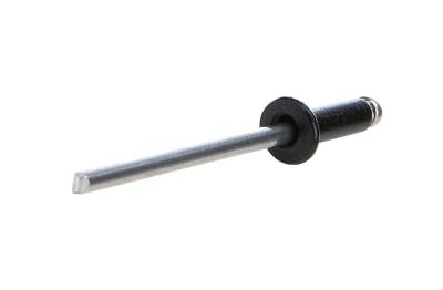 Allstar Performance - Allstar Performance ALL18193 1/8" Alum Rivet Black 500pk 1/8"-1/4"