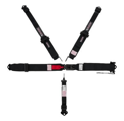 Allstar Performance - Allstar Performance ALL951181 5-Pt Harness L&L Ratchet 3" Belts w/2" Shoulder