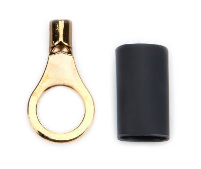 QUICKCAR RACING PRODUCTS - QuickCar Racing Products QRP57-479 Ring Terminal 5/16 14-16GA Pair w/Heat Shrink